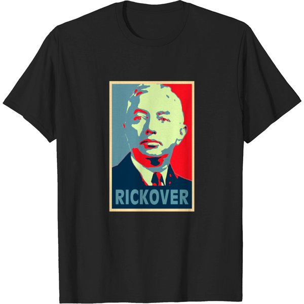 Rickover, Rickover Poster, Rickover Tribute Merch T-Shirt-image