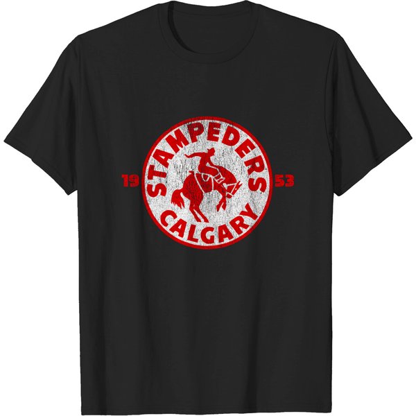 Defunct - Calgary Stampeders Hockey - Canada - T-Shirt-image
