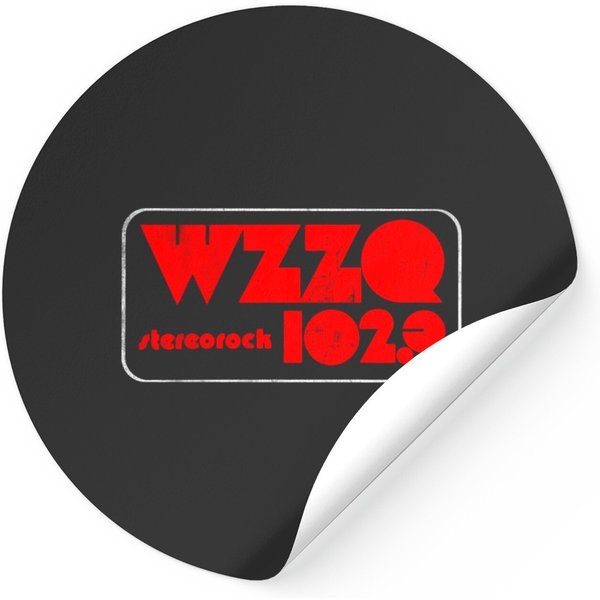 Wzzq Stereorock Jackson, Mississippi / Defunct 80S Radio Station Logo - Radio Station - Stickers-image