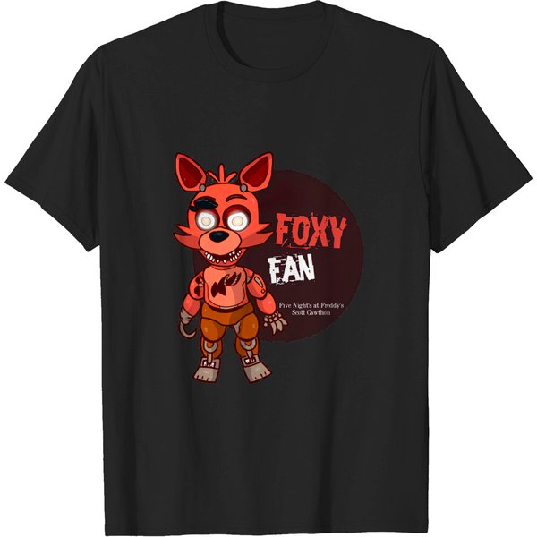 Five Night'S At Freddy'S Foxy Fan - Five Nights At Freddys - T-Shirt-image