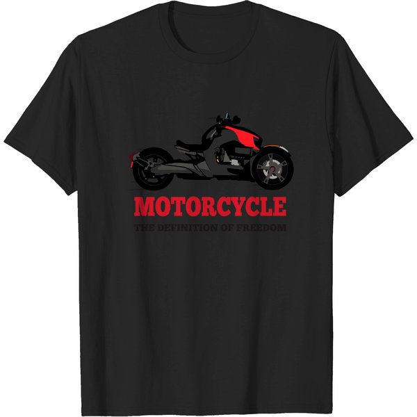 Can-Am Ryker Red - Motorcycle The Definition Of Freedom - Can Am - T-Shirt-image