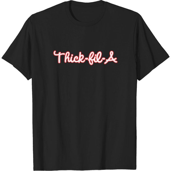 Thick Fil A, Stroke Color T-Shirt-image