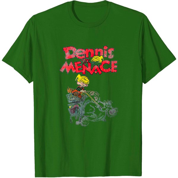 Hey Mr. Wilson!!! - Dennis The Menace - T-Shirt-image