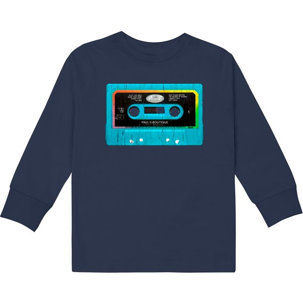 Beastie Boys Beastie Boys Paul S Boutique Cassette Kids Long Sleeve T-Shirts-image
