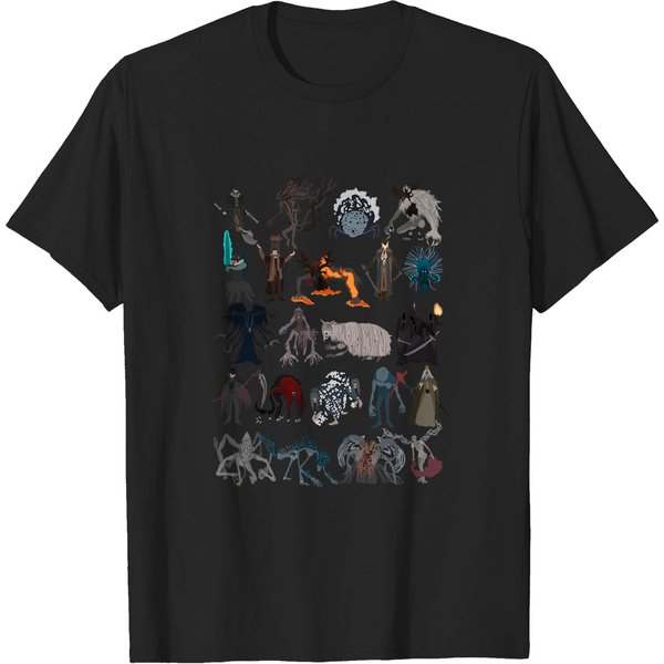 Bloodborne All Bosses - Bloodborne - T-Shirt-image