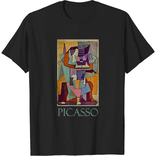 The Table (1919) By Pablo Picasso - Picasso Paintings - T-Shirt-image