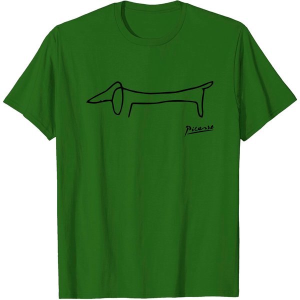 Pablo Picasso Dog (Lump) Artwork - Pablo Picasso Dog Lump Artwork - T-Shirt-image