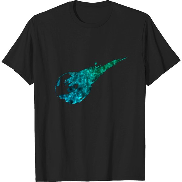 Final Fantasy 7 - Meteor Logo (Galaxy Design) - Final Fantasy 7 Remake - T-Shirt-image