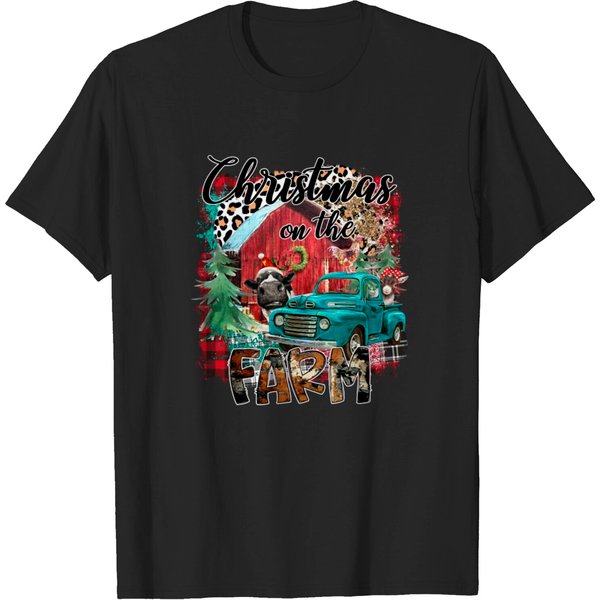 Christmas On The Farm T-Shirt-image