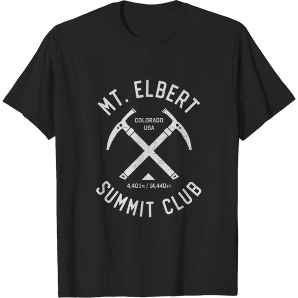 Mount Elbert Summit Club I Climbed Mt Elbert Usa T-Shirt-image