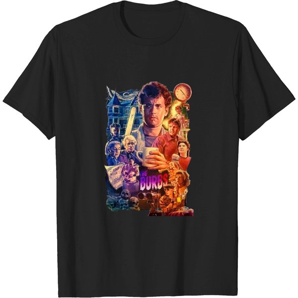 Burbs T-Shirt~ Tom (Ray) Hanks (Peterson) Movie ~ Rumsfield Klopek Ricky Butler-image