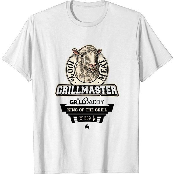 Grillmaster Grill Dad Lamb T-Shirt-image