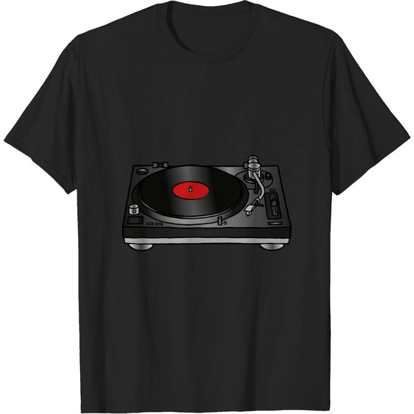Record Player, Turntable T-Shirt-image
