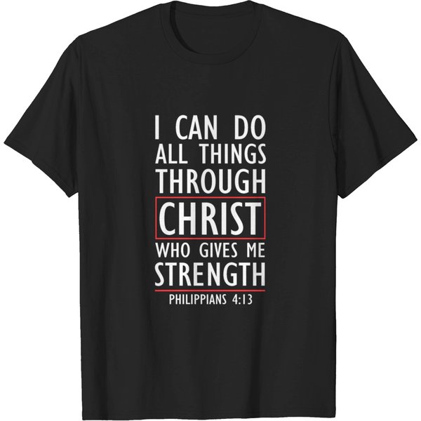 I Can Do All Things Through Christ Shirt T-Shirt-image
