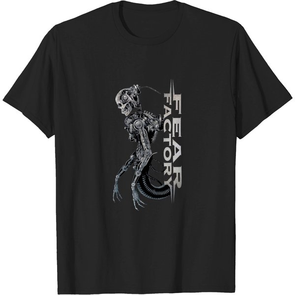 Fear Factory Unisex T-Shirt: Mechanical Skeleton-image