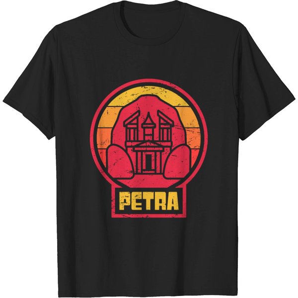 Petra Jordan Archaeology History T-Shirt-image