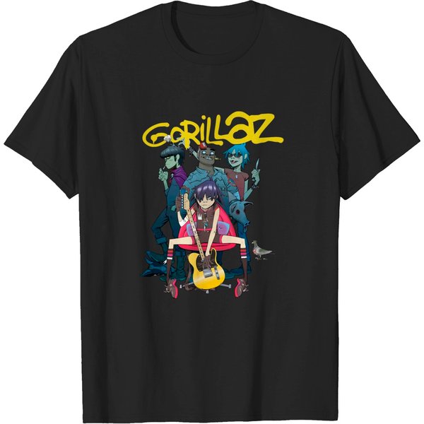 Gorillaz Musik Rock,T Shirt-image