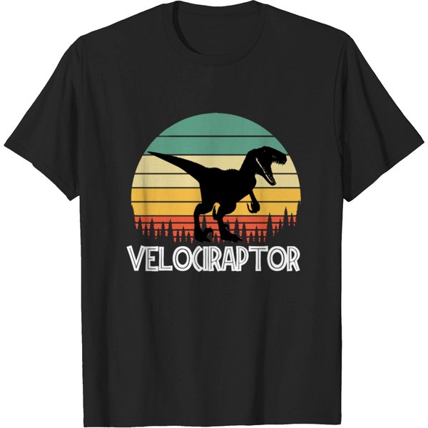 Velociraptor Vintage T-Shirt-image