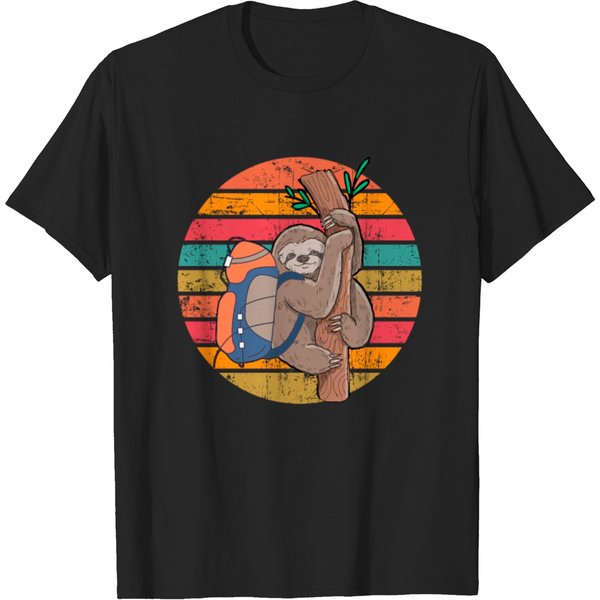 Vintage Sloth T-Shirt-image