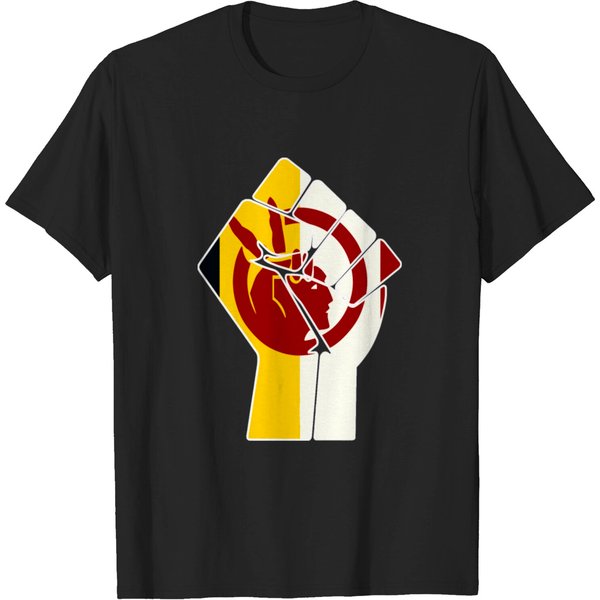American Indian Movement Flag T-Shirt-image
