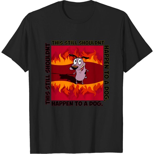 Courage The Cowardly Dog: This Shouldn't Happen T-Shirt-image