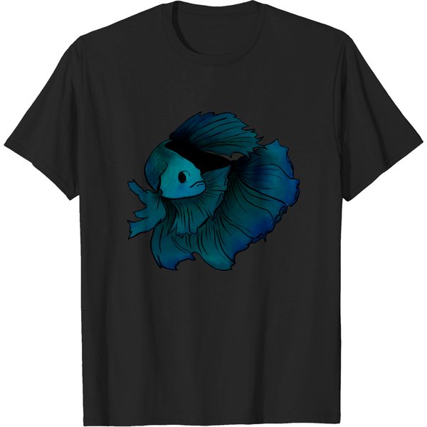 Blue Betta - Betta - T-Shirt-image