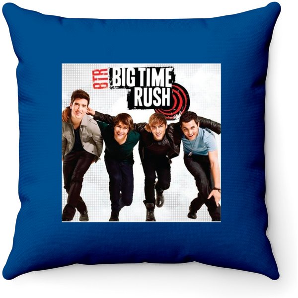 Big Time Rush Btr Throw Pillows Classique-image
