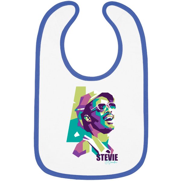 Stevie Wonder Popart - Stevie Wonder - Bibs-image