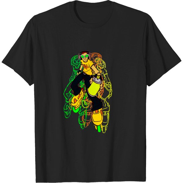 Beat The Clock - Jet Set Radio - T-Shirt-image