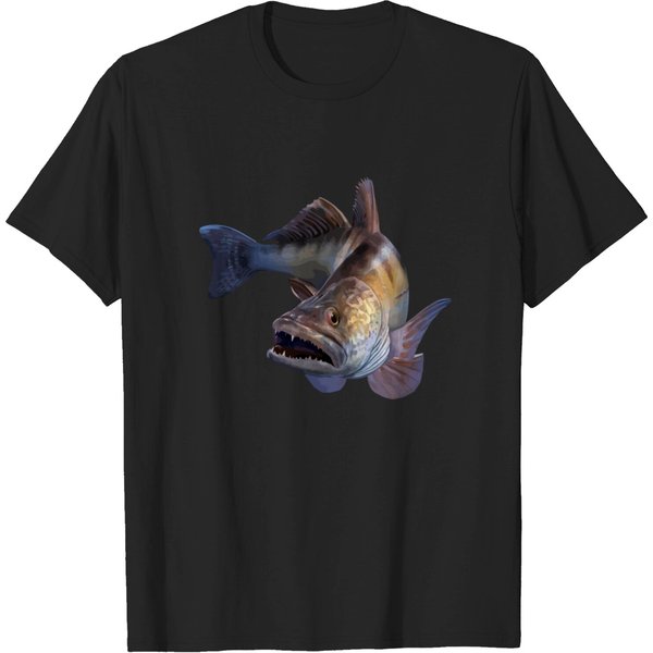 Walleye Freshwater Fish Fishing T-Shirt-image