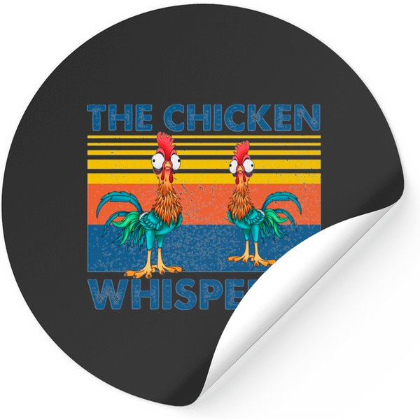 The Chicken Whisperer Double Chicken Sticker-image