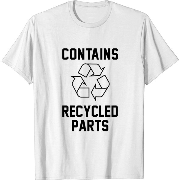 Contains Recycled Parts | Transplant Survivor - Contains Recycled Parts - T-Shirt-image