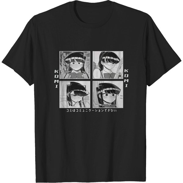 Komi Can't Communicate Anime Manga Unisex T-Shirt-image