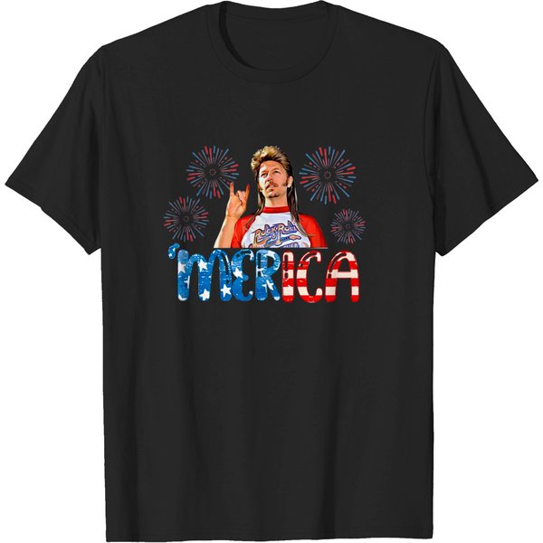 Joe Dirt/ True American/ Mullet/ Usa/ Patriot/ Redneck/ Fourth Of July/ July 4Th Tshirt/ July 4Th-image