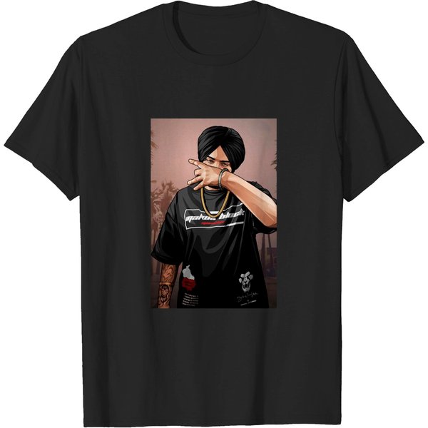 Sidhu Moose Wala T-Shirt Men Women Apparel-image