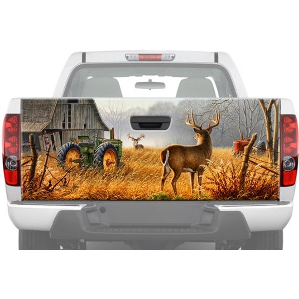 Deer Tailgate Truck Wrap-image