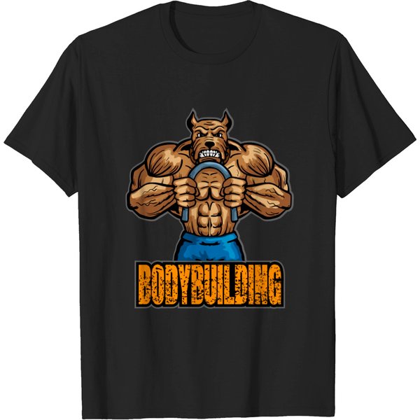 Bodybuilding Dog T-Shirt-image