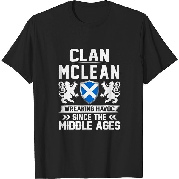 Clan Mclean Scottish Family Scotland T Shirt T-Shirt-image