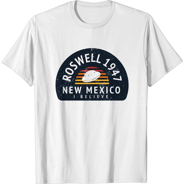 Roswell 1947 Ufo Vintage Alien T-Shirt-image