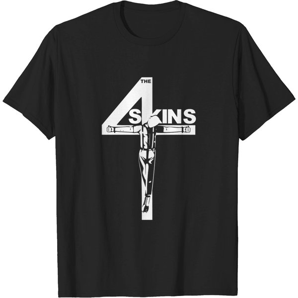 The 4 Skins Uk English Street Punk 4Skins Skinhead - The 4 Skins Uk English Street Punk - T-Shirt-image