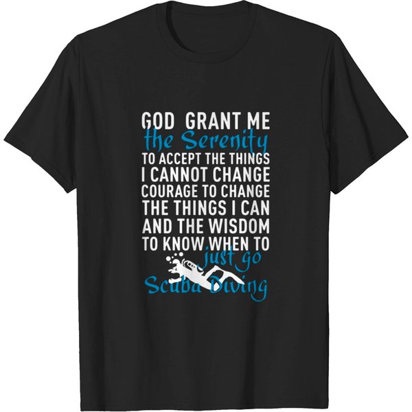 Scuba Serenity Prayer Shirt T-Shirt-image