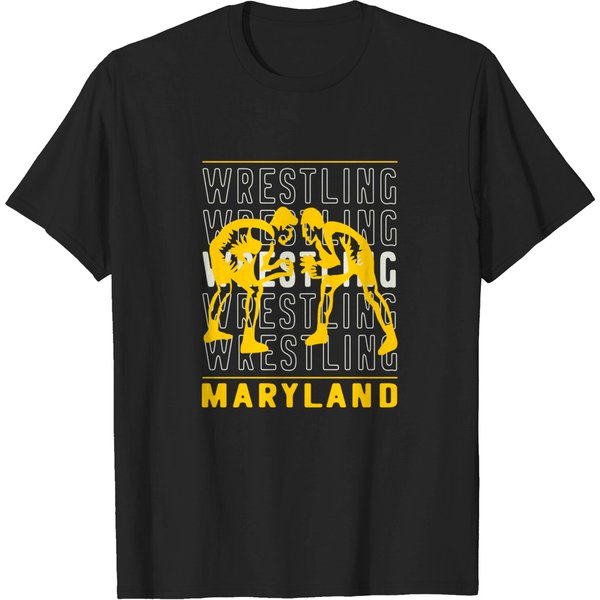 Wrestling Maryland - Maryland Wrestling - T-Shirt-image