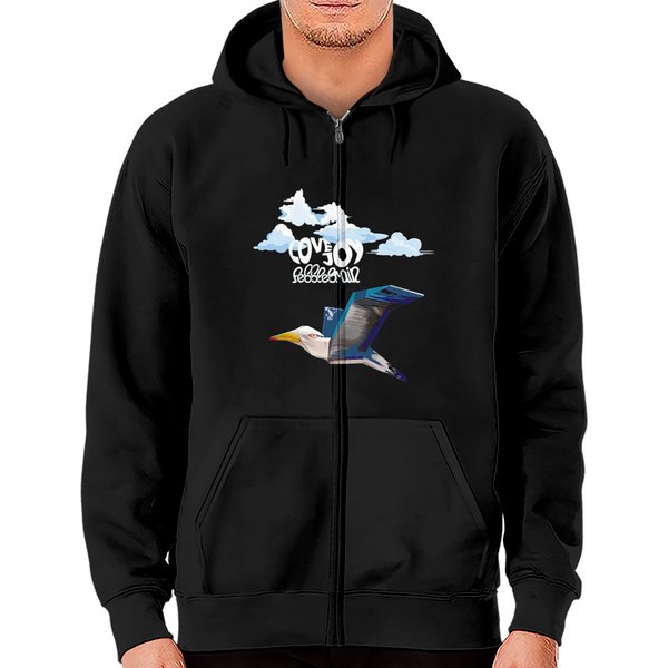 Pebble Brain Lovejoy Zip Hoodies-image