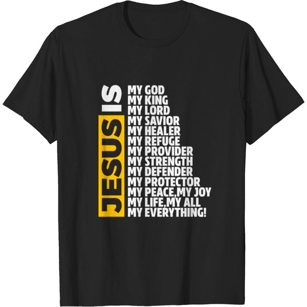 Jesus Is My God Christian T-Shirt-image