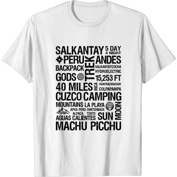 Salkantay Trek To Machu Picchu T-Shirt-image