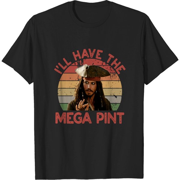 Mega Pint Johnny Depp T-Shirt-image