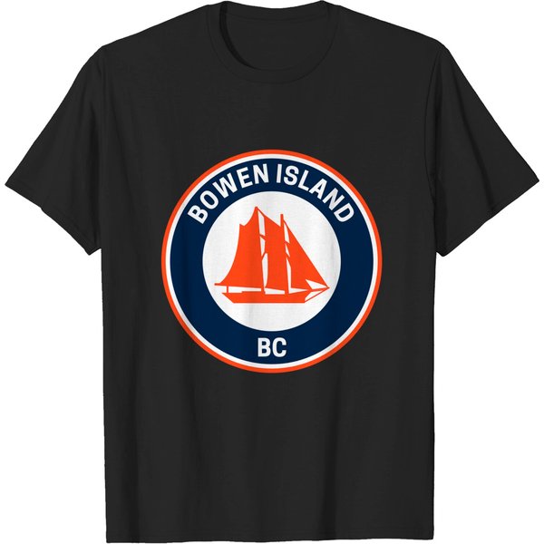 Vintage Bowen Island British Columbia - Bowen Island British Columbia - T-Shirt-image