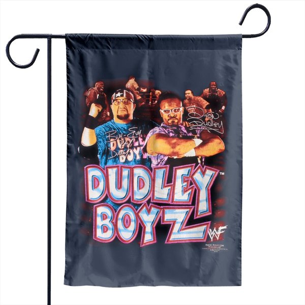 Vintage 1990S Dudley Boyz Garden Flags-image
