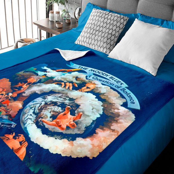 The Moody Blues A Question Of Balance Vintage Baby Blankets-image