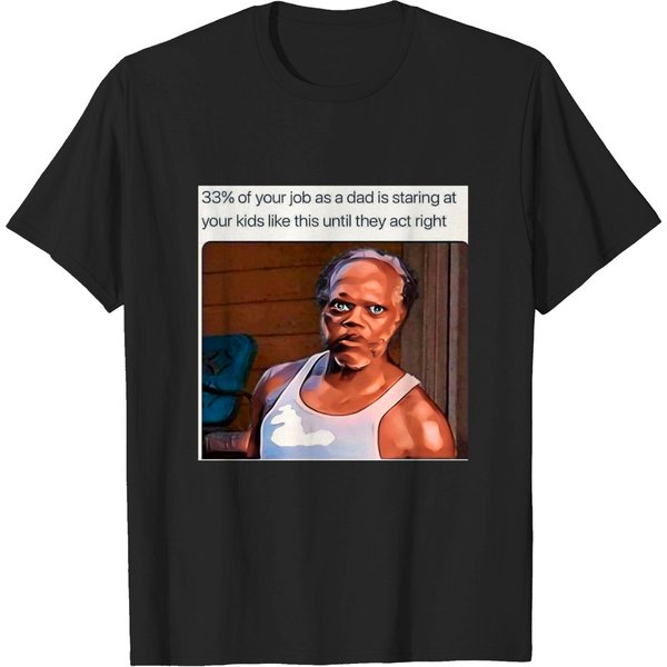 Samuel L Jackson Advice For Dads Classic T-Shirt-image